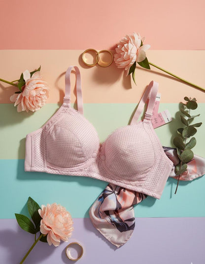 Women's Cotton Non Padded Breast-feeding Nursing Maternity Intimates bra