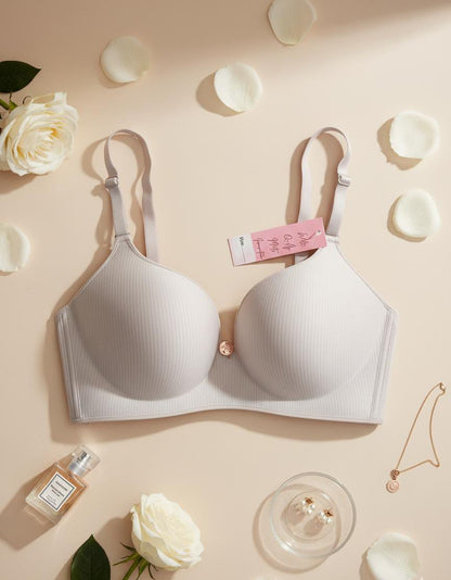 luxury paded non wired comfortable sexy bra