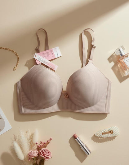 luxury paded non wired comfortable sexy bra