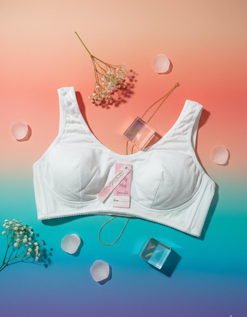 Daily Wear Soft Stretchable jersey cotton Bra