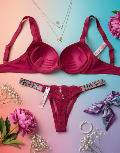 Victoria Secret Full Coverage Bra and Panty Set