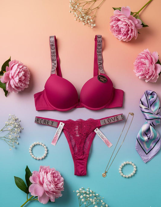 Victoria Secret Full Coverage Bra and Panty Set