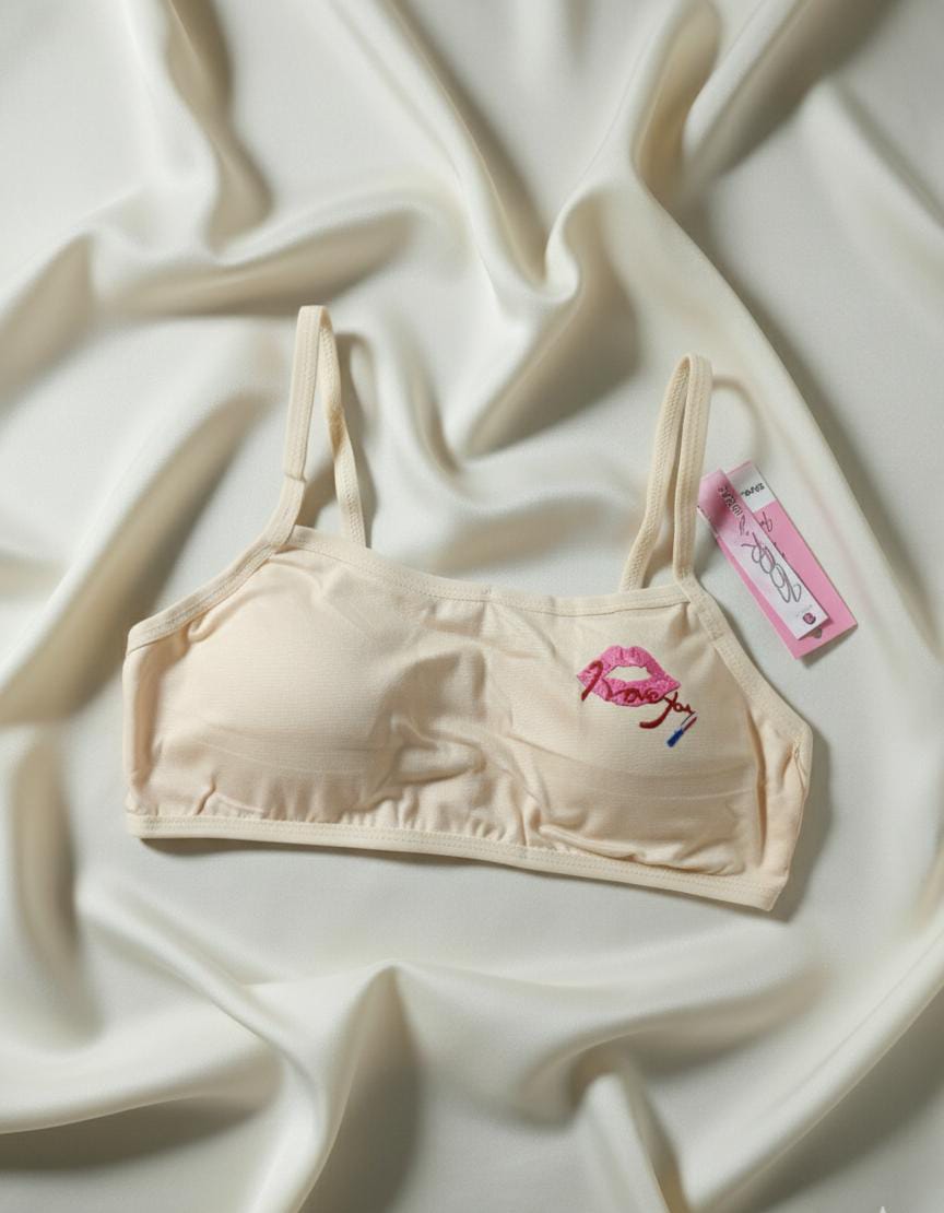 Teen Bra for Girls – Beginner/Starter Bra, Non-Wired & Stretchable