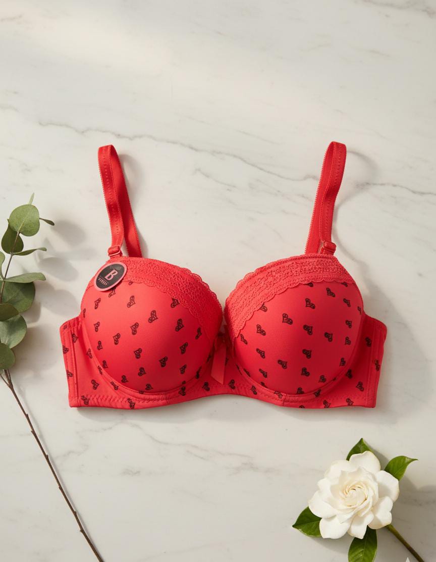 Imported Soft Padded Liftup Fabric Bra for Women & Girls