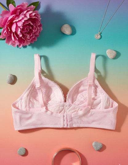 Women's Cotton Non Padded Breast-feeding Nursing Maternity Intimates bra