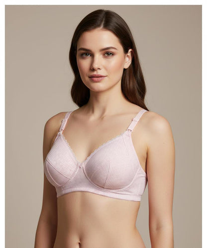 Women's Cotton Non Padded Breast-feeding Nursing Maternity Intimates bra