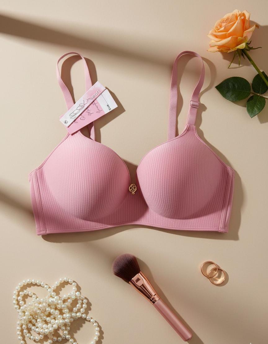 luxury paded non wired comfortable sexy bra