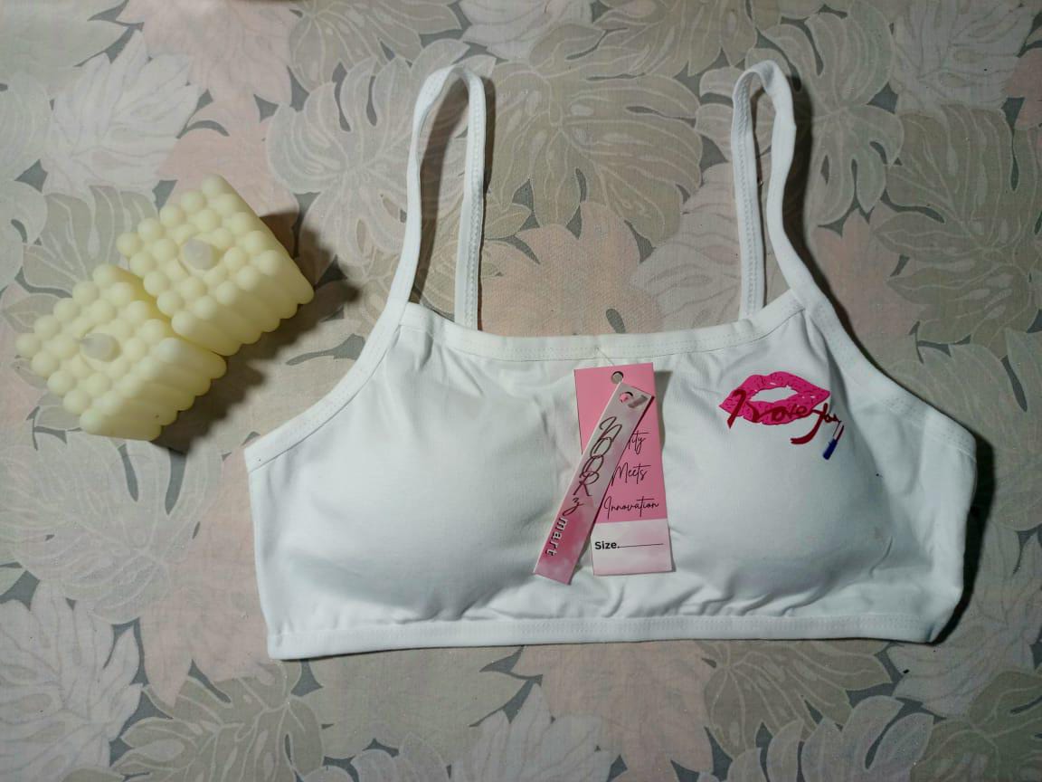 Teen Bra for Girls – Beginner/Starter Bra, Non-Wired & Stretchable